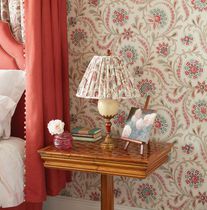 Contemporary wallpaper / floral / color...