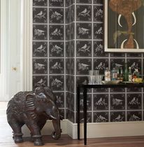Contemporary wallpaper / animal motif /...