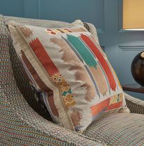 Curtain fabric / patterned / polyester /...