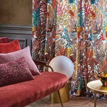Upholstery fabric / for curtains / floral...