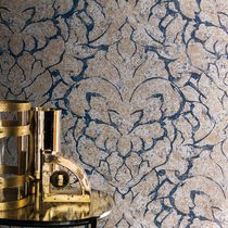 Contemporary wallpaper / patterned / gray...