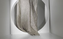 Upholstery fabric / plain / linen