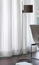 Curtain fabric / patterned / polyester