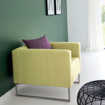 Upholstery fabric / for curtains / patterned...