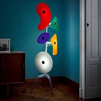 Floor-standing lamp / lacquered metal /...