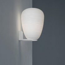 Contemporary wall light / lacquered metal...