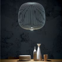 Pendant lamp / aluminum / steel / contemporary