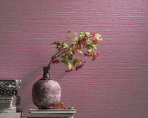 Contemporary wallpaper / plain / fabric...
