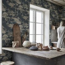 Contemporary wallpaper / scenic / blue /...
