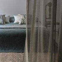 Curtain fabric / plain / linen / viscose