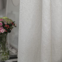 Plain sheer curtain fabric / linen / polyamide...