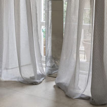 Plain sheer curtain fabric / linen / cotton...