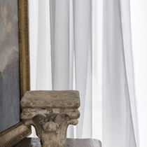 Plain sheer curtain fabric / cashmere /...