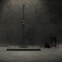 Rectangular shower base / raised / natural...