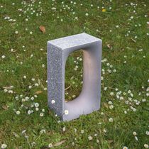 Floor lamp / concrete / marble / contemporary