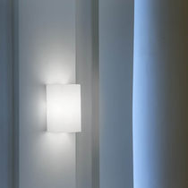 Contemporary wall light / painted metal...