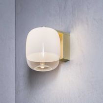 Contemporary wall light / brass / chromed...