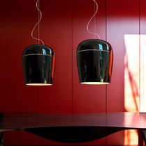 Pendant lamp / contemporary / blown glass...