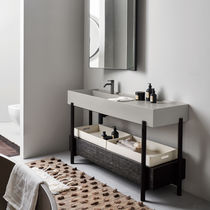 Free-standing washbasin cabinet / wooden...