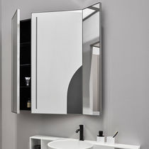 Wall-mounted mirror / LED-illuminated /...