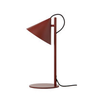 Table lamp / metal / contemporary / gray