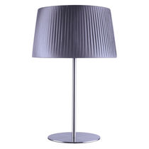 Table lamp / fabric / contemporary / purple