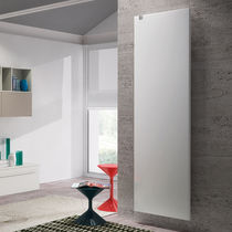 Hot water radiator / metal / contemporary...