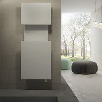 Hot water radiator / metal / contemporary...