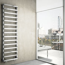 Hot water towel radiator / aluminum / chrome...