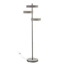 Floor-standing lamp / metal / leather /...