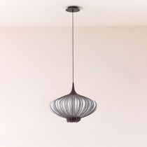 Pendant lamp / metal / silk / original design