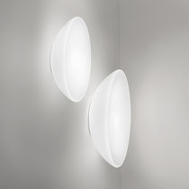 Contemporary wall light / glass / incandescent...