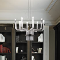 Original design chandelier / crystal / blown...