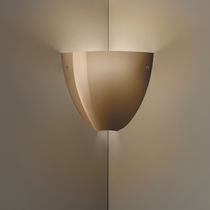 Contemporary wall light / blown glass /...
