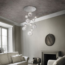 Original design chandelier / blown glass...