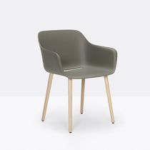 Contemporary chair / polypropylene / ash...