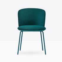 Contemporary chair / wooden / fabric / wooden...