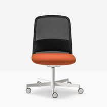 Contemporary office chair / fabric / polypropylene...