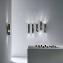 Contemporary wall light / metal / borosilicate...