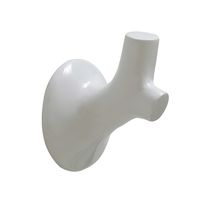 Contemporary coat hook / ceramic / individual