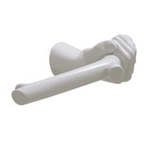 Wall-mounted toilet roll holder / ceramic...