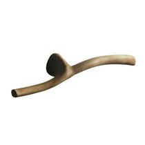 1-bar towel rack / wall-mounted / wooden