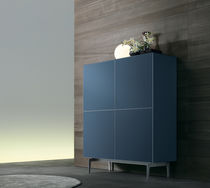 High sideboard / contemporary / lacquered...