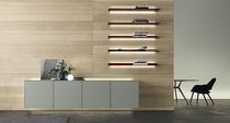 Wall-mounted sideboard / contemporary /...