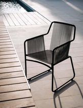 Contemporary chair / polyester / acrylic...