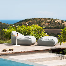 Contemporary lounge chair / fabric / upholstered...
