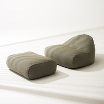 Contemporary pouf / fabric / rectangular...