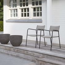 Contemporary chair / Textilene® / polyolefin...