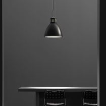 Pendant lamp / aluminum / contemporary /...