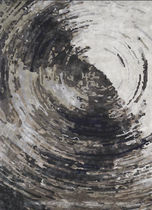 Contemporary rug / patterned / wool / viscose